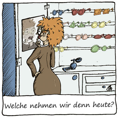 Brillenlichtalarm
