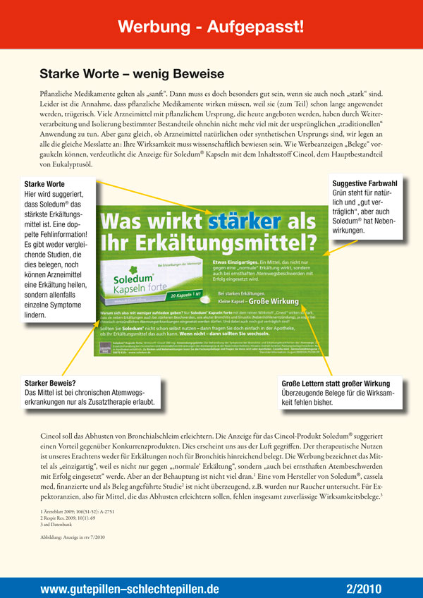 Werbung &ndash; Aufgepasst! GPSP 2 2010