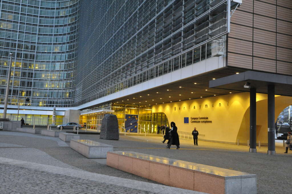 EU Kommissionsgebäude Berlaymont in Brüssel